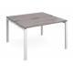 Adapt 1200mm Deep Sliding Top Back to Back Bench Desk